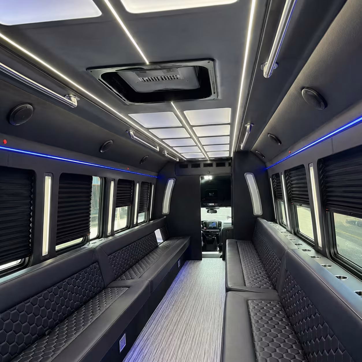 party bus interior