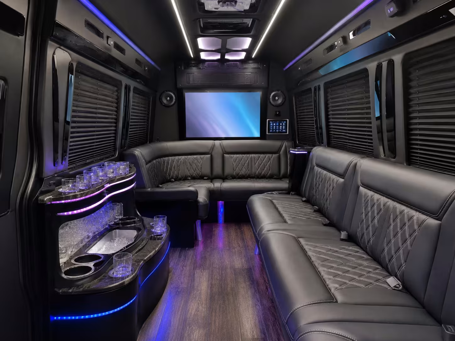 santa barbara airport transfer charter bus rentals