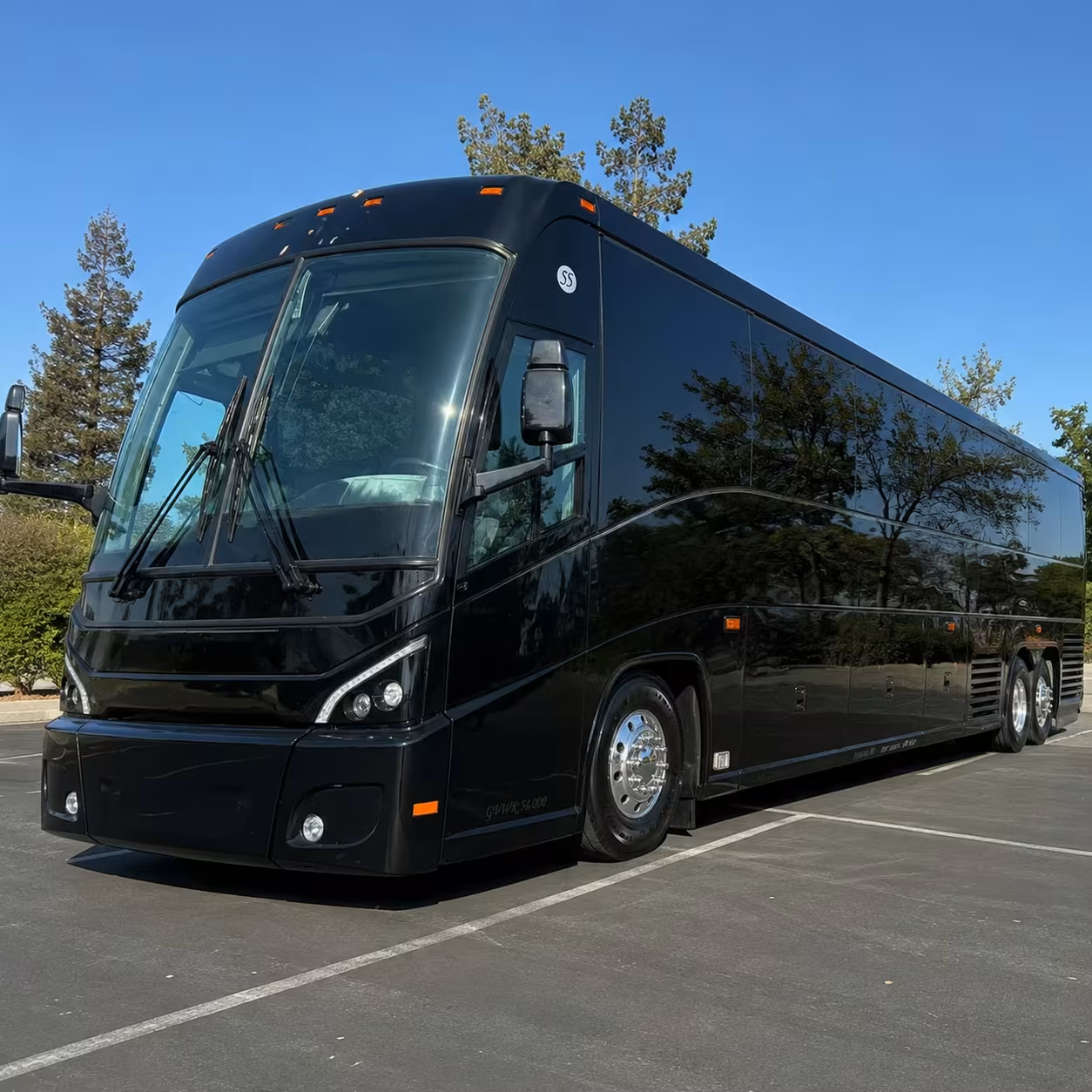 santa barbara corporate shuttle buses for long distance trips