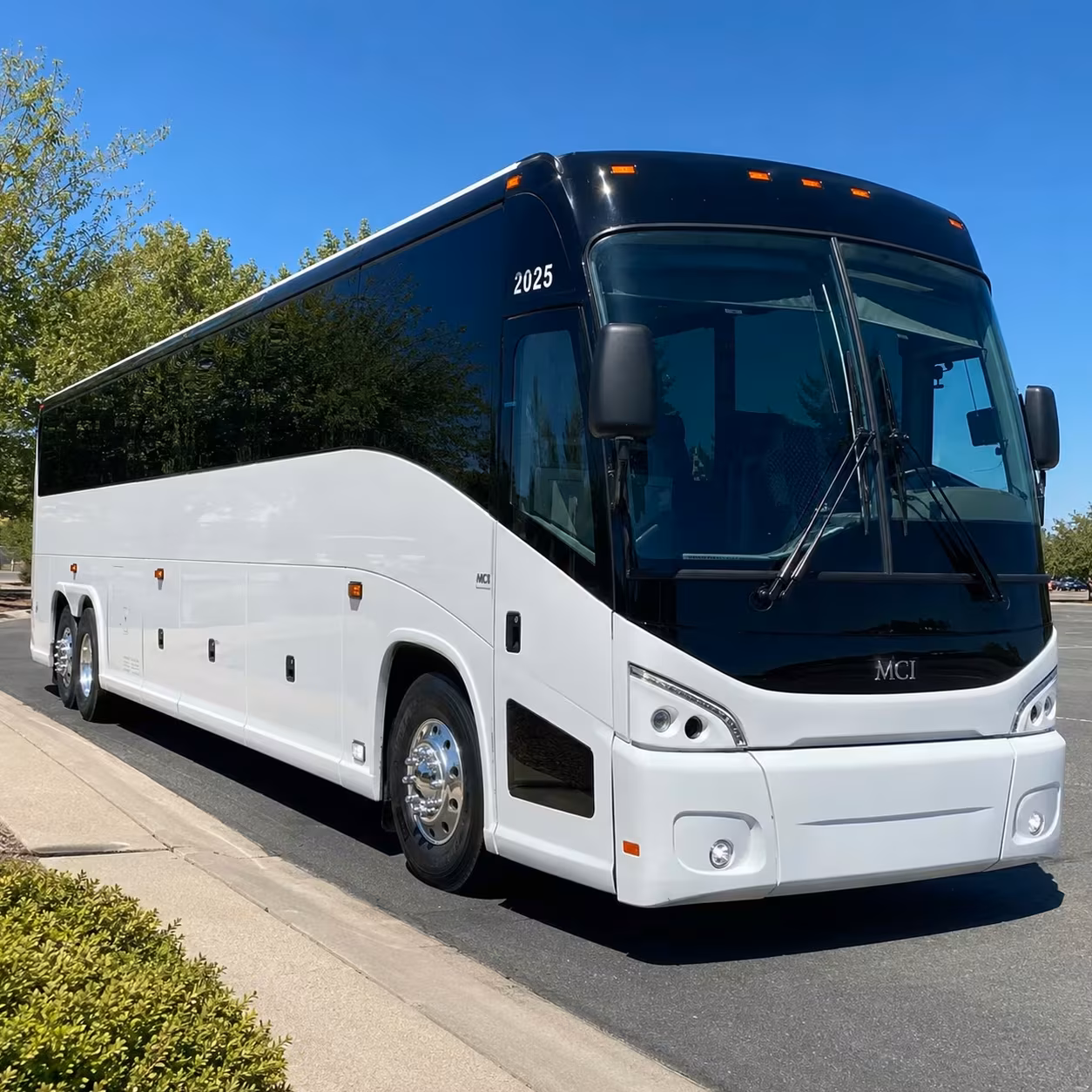 santa barbara shuttle buses for church weddings and baptisms