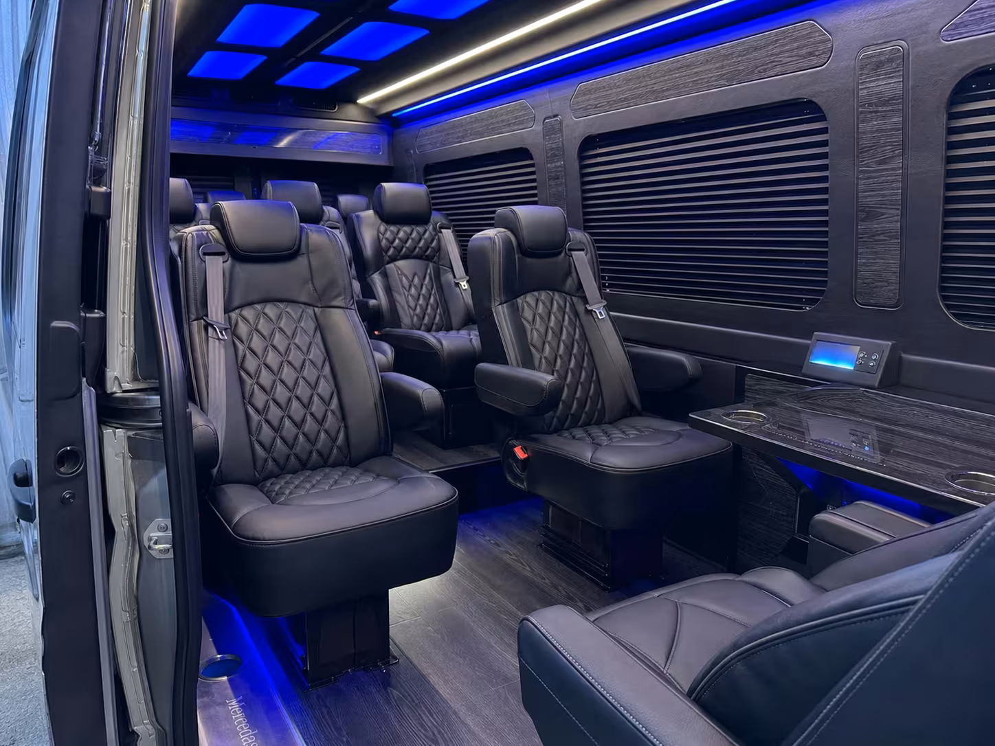 sprinter van transportation for groups and events across santa barbara